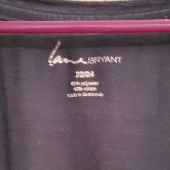 Lane Bryant Women's Plus Size 22/24 Semi- Sheer Blue Top - Picture 2 of 8